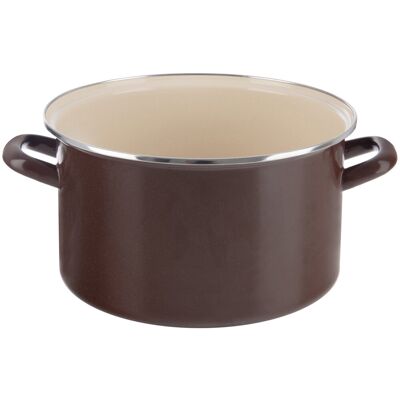 Orion Emaillegestahl Topf - 30 cm, 10 l - Kochgeschirr Orion Emaillegestahl Topf - 30 cm, 10 l - Kochgeschirr
