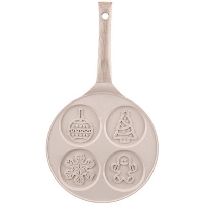 Orion Pfanne Crema Spiegelei/Pfannkuchen Durchmesser 26,5 cm 4 Segmente Weihnachten Orion Pfanne Crema Spiegelei/Pfannkuchen Durchmesser 26,5 cm 4 Segmente Weihnachten