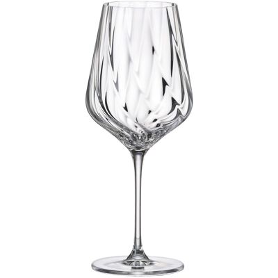 BOHEMIA ROYAL CRYSTAL Rotweingläser-Set Crystal Winestar Spirale 620 ml 6 Stück BOHEMIA ROYAL CRYSTAL Rotweingläser-Set Crystal Winestar Spirale 620 ml 6 Stück