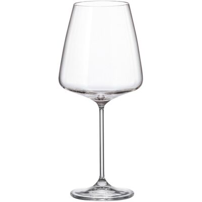 BOHEMIA ROYAL CRYSTAL Rotweinglas-Set Sora 650 ml 6 Stück BOHEMIA ROYAL CRYSTAL Rotweinglas-Set Sora 650 ml 6 Stück
