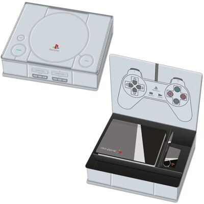 Pyramid PlayStation - Classic - Geschenkset (Trinkflasche, Notizbuch, Anhänger, Stift) Pyramid PlayStation - Classic - Geschenkset (Trinkflasche, Notizbuch, Anhänger, Stift)
