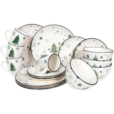 HIT Tafelservice 16-teilig Weihnachten HIT Tafelservice 16-teilig Weihnachten
