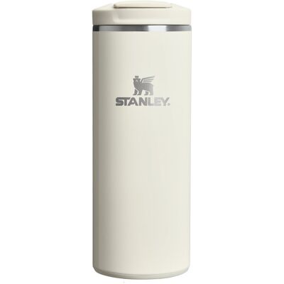 Stanley Termohrnek The Transit Fliptop Mug 350 ml/12oz Cream Gloss Stanley Termohrnek The Transit Fliptop Mug 350 ml/12oz Cream Gloss
