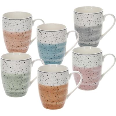 Tognana IRIS SIENNA Tassen-Set 350 ml 6 Stück Tognana IRIS SIENNA Tassen-Set 350 ml 6 Stück