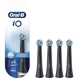 Oral-B iO Ultimate Clean Ersatzbürsten - schwarz - 4 Stück