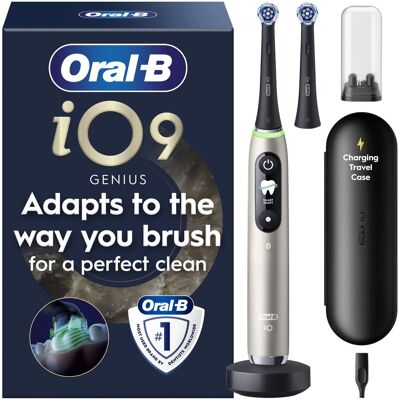 Oral-B iO9 Lunar Gold mit Smart Adapt Modus Oral-B iO9 Lunar Gold mit Smart Adapt Modus
