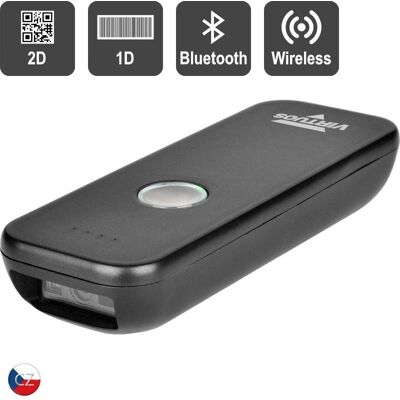 Virtuos CCD 2D Scanner Virtuos HW-856A mini, drahtlos, BT, USB-C, Tasche, schwarz Virtuos CCD 2D Scanner Virtuos HW-856A mini, drahtlos, BT, USB-C, Tasche, schwarz