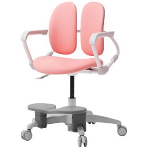 3DE Duorest Milky mit Fußstütze und Stopprollen, rosa 3DE Duorest Milky mit Fußstütze und Stopprollen, rosa