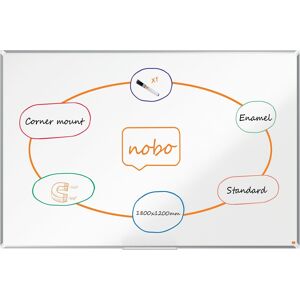 NOBO Premium Plus Emaille 180 x 120 cm, weiß NOBO Premium Plus Emaille 180 x 120 cm, weiß