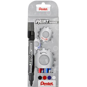 PENTEL MMP20-4 Paint Marker, klassische Farben - Set mit 4 Stück PENTEL MMP20-4 Paint Marker, klassische Farben - Set mit 4 Stück