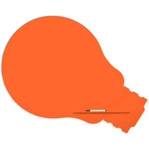 ROCADA Skin Shape Idea 6460-2008, rahmenlos, Glühbirnenform, 15 x 75 cm, orange RAL 2008 ROCADA Skin Shape Idea 6460-2008, rahmenlos, Glühbirnenform, 15 x 75 cm, orange RAL 2008