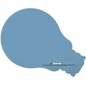 ROCADA Skin Shape Idea 6460-5024, rahmenlos, Glühbirnenform, 115 x 75 cm, pastellblau RAL 5024 ROCADA Skin Shape Idea 6460-5024, rahmenlos, Glühbirnenform, 115 x 75 cm, pastellblau RAL 5024