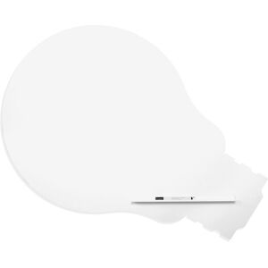 ROCADA Skin Shape Idea 6461-9010, rahmenlos, Glühbirnenform, 150 x 100 cm, lackiert, weiß ROCADA Skin Shape Idea 6461-9010, rahmenlos, Glühbirnenform, 150 x 100 cm, lackiert, weiß