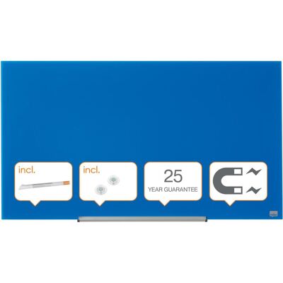 NOBO DIAMOND Glass 99,3x55,9cm blau NOBO DIAMOND Glass 99,3x55,9cm blau