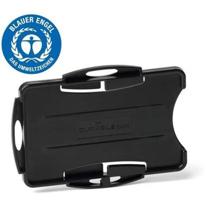 DURABLE Etui für 2 Ausweiskarten, 9,2 x 7 cm, schwarz - 10er-Pack DURABLE Etui für 2 Ausweiskarten, 9,2 x 7 cm, schwarz - 10er-Pack