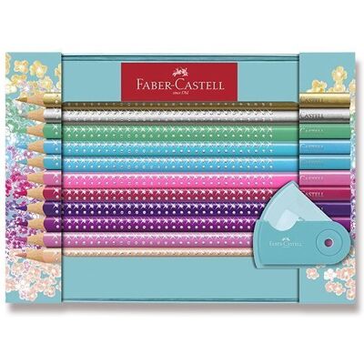 Faber-Castell Sparkle Buntstifte im Design-Metalletui - 21 Stück Faber-Castell Sparkle Buntstifte im Design-Metalletui - 21 Stück