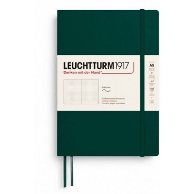 LEUCHTTURM1917 Forest Green Softcover Medium A5 gepunktet LEUCHTTURM1917 Forest Green Softcover Medium A5 gepunktet