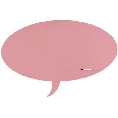 ROCADA Skin Shape Talk 6440-3015, rahmenlos, Blasenform, 115 x 75 cm, hellrosa RAL 3015 ROCADA Skin Shape Talk 6440-3015, rahmenlos, Blasenform, 115 x 75 cm, hellrosa RAL 3015