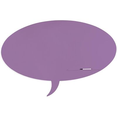 ROCADA Skin Shape Talk 6440-4005, rahmenlos, Blasenform, 115 x 75 cm, blau-violett RAL 4005 ROCADA Skin Shape Talk 6440-4005, rahmenlos, Blasenform, 115 x 75 cm, blau-violett RAL 4005