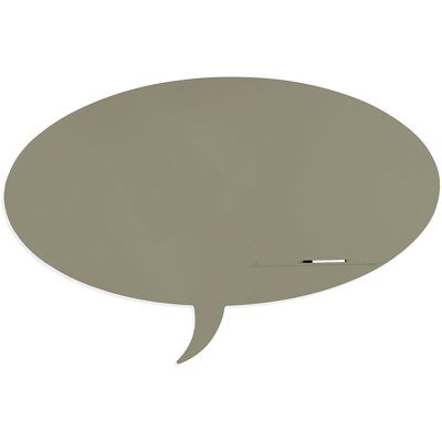 ROCADA Skin Shape Talk 6440-7033, rahmenlos, Blasenform, 115 x 75 cm, zementgrau RAL 7033 ROCADA Skin Shape Talk 6440-7033, rahmenlos, Blasenform, 115 x 75 cm, zementgrau RAL 7033