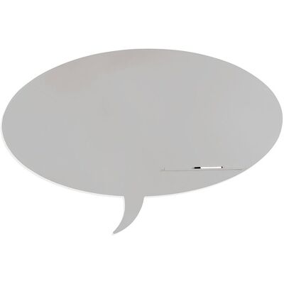 ROCADA Skin Shape Talk 6440-7038, rahmenlos, Blasenform, 115 x 75 cm, achatgrau RAL 7038 ROCADA Skin Shape Talk 6440-7038, rahmenlos, Blasenform, 115 x 75 cm, achatgrau RAL 7038