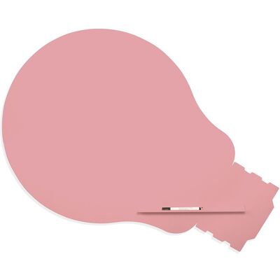 ROCADA Skin Shape Idea 6461-3015, rahmenlos, Glühbirnenform, 150 x 100 cm, hellrosa RAL 3015 ROCADA Skin Shape Idea 6461-3015, rahmenlos, Glühbirnenform, 150 x 100 cm, hellrosa RAL 3015