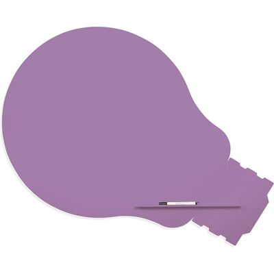 ROCADA Skin Shape Idea 6461-4005, rahmenlos, Glühbirnenform, 150 x 100 cm, blau-violett RAL 4005 ROCADA Skin Shape Idea 6461-4005, rahmenlos, Glühbirnenform, 150 x 100 cm, blau-violett RAL 4005