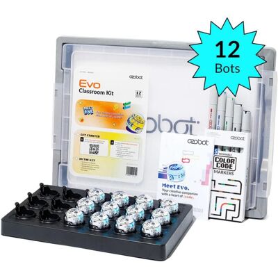 Ozobot Evo Schulkitzel - 12 Roboter - Lernspielzeug Ozobot Evo Schulkitzel - 12 Roboter - Lernspielzeug