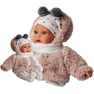 Antonio Juan 1120 KIKA - Realistische Soundpuppe mit Weichem Stoffkörper - 27 cm Antonio Juan 1120 KIKA - Realistische Soundpuppe mit Weichem Stoffkörper - 27 cm