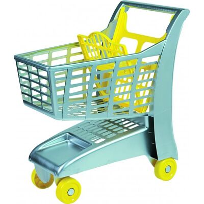 Androni Einkaufswagen mit Sitz - Grau Androni Einkaufswagen mit Sitz - Grau