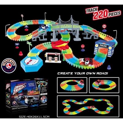 Alltoys Mustar Variabilní dráha svítící ve tmě - Spielbahn Alltoys Mustar Variabilní dráha svítící ve tmě - Spielbahn