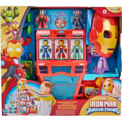 Hasbro Marvel Iron Man and His Awesome Friends Iron Quarters Hasbro Marvel Iron Man and His Awesome Friends Iron Quarters