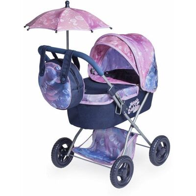 DeCuevas Puppenwagen - Magic Bubble, faltbar, 60cm DeCuevas Puppenwagen - Magic Bubble, faltbar, 60cm
