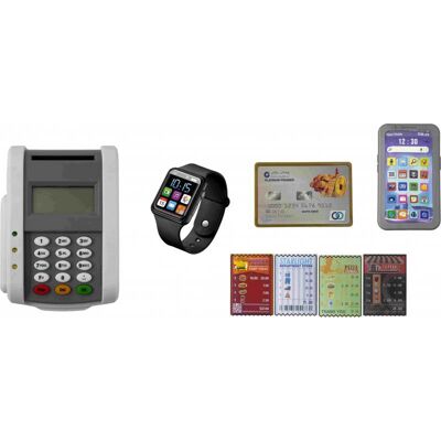 Mac Toys Plejo Zahlungsterminal mit Mobiltelefon und Uhr Mac Toys Plejo Zahlungsterminal mit Mobiltelefon und Uhr