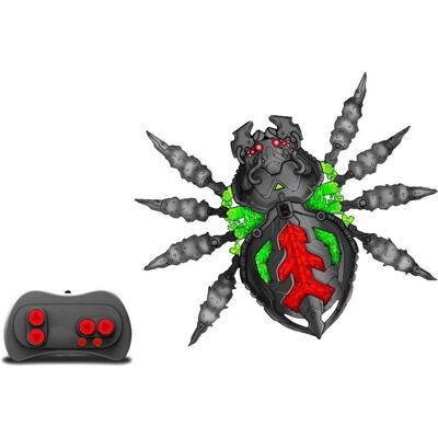 Spin Master Hex Bot RC Tarantel, die an Wänden entlangkriecht Spin Master Hex Bot RC Tarantel, die an Wänden entlangkriecht