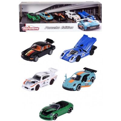 Majorette Porsche Motorsport 5 Stück Majorette Porsche Motorsport 5 Stück
