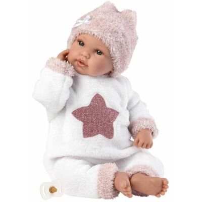 Llorens 63648 Baby Puppe - Weint 36cm Rosa Llorens 63648 Baby Puppe - Weint 36cm Rosa