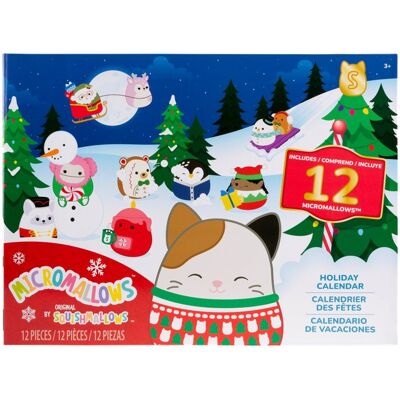 Squishmallows Micromallows Adventskalender 12 Stück Squishmallows Micromallows Adventskalender 12 Stück