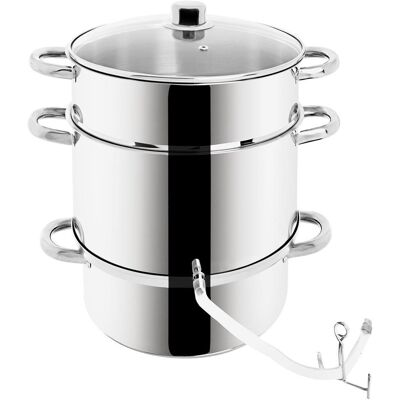 Orion Entsafter aus Edelstahl - 8 Liter Orion Entsafter aus Edelstahl - 8 Liter