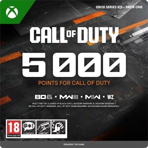 Microsoft Call of Duty: 5000 Points - Xbox Series X S Digital Microsoft Call of Duty: 5000 Points - Xbox Series X S Digital