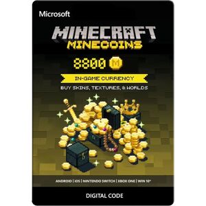 Microsoft Minecraft: Minecoins Pack: 8800 Coins - Xbox / Windows Digital Microsoft Minecraft: Minecoins Pack: 8800 Coins - Xbox / Windows Digital