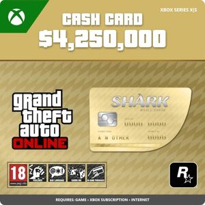 Microsoft Grand Theft Auto V (GTA 5): Whale Shark Cash Card - Xbox Series X S Digital Microsoft Grand Theft Auto V (GTA 5): Whale Shark Cash Card - Xbox Series X S Digital