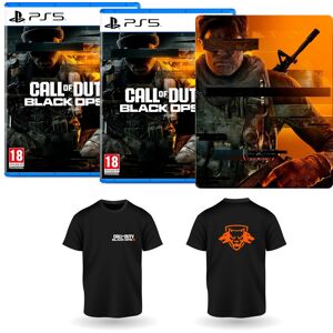 Activision Call of Duty: Black Ops 6 - Double Steel Pack - 2x PS5 + Steelbook Activision Call of Duty: Black Ops 6 - Double Steel Pack - 2x PS5 + Steelbook
