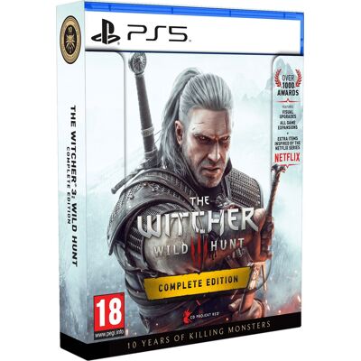 CD Projekt Red The Witcher 3: Wild Hunt – Complete Edition + 10th Anniversary Steelbook – PS5 CD Projekt Red The Witcher 3: Wild Hunt – Complete Edition + 10th Anniversary Steelbook – PS5