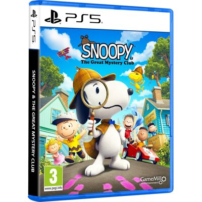 GameMill Entertainment Snoopy and The Great Mystery Club - PS5 GameMill Entertainment Snoopy and The Great Mystery Club - PS5