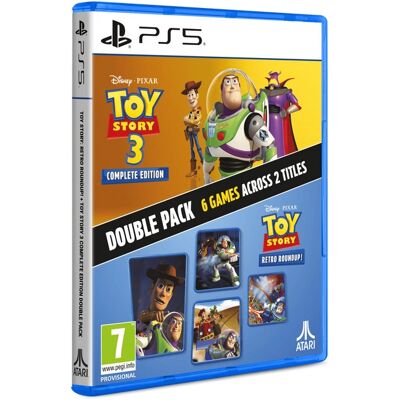 U&I Entertainment Toy Story: Retro Roundup! + Toy Story 3: Complete Edition Double Pack - PS5 U&I Entertainment Toy Story: Retro Roundup! + Toy Story 3: Complete Edition Double Pack - PS5