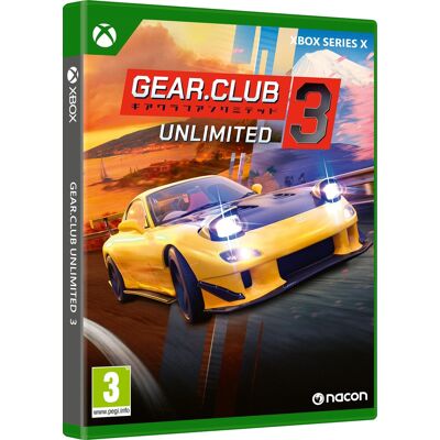 Nacon Gear Club Unlimited 3 - Xbox Series X Nacon Gear Club Unlimited 3 - Xbox Series X