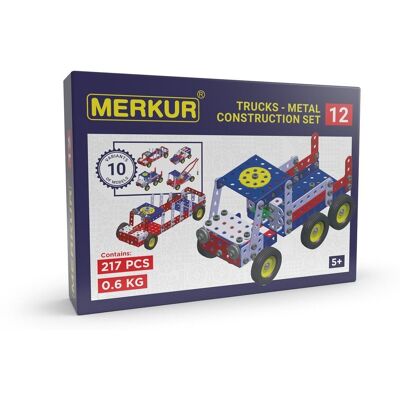 MERKUR 012 Abschleppwagen Bausatz - 10 Modelle, 217 Teile MERKUR 012 Abschleppwagen Bausatz - 10 Modelle, 217 Teile