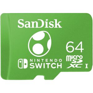 SanDisk 64 GB microSDXC Speicherkarte für Nintendo Switch™ grün