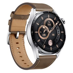Huawei Watch GT 3 Smartwatch 46mm (Jupiter) AMOLED-Display Brown Leather